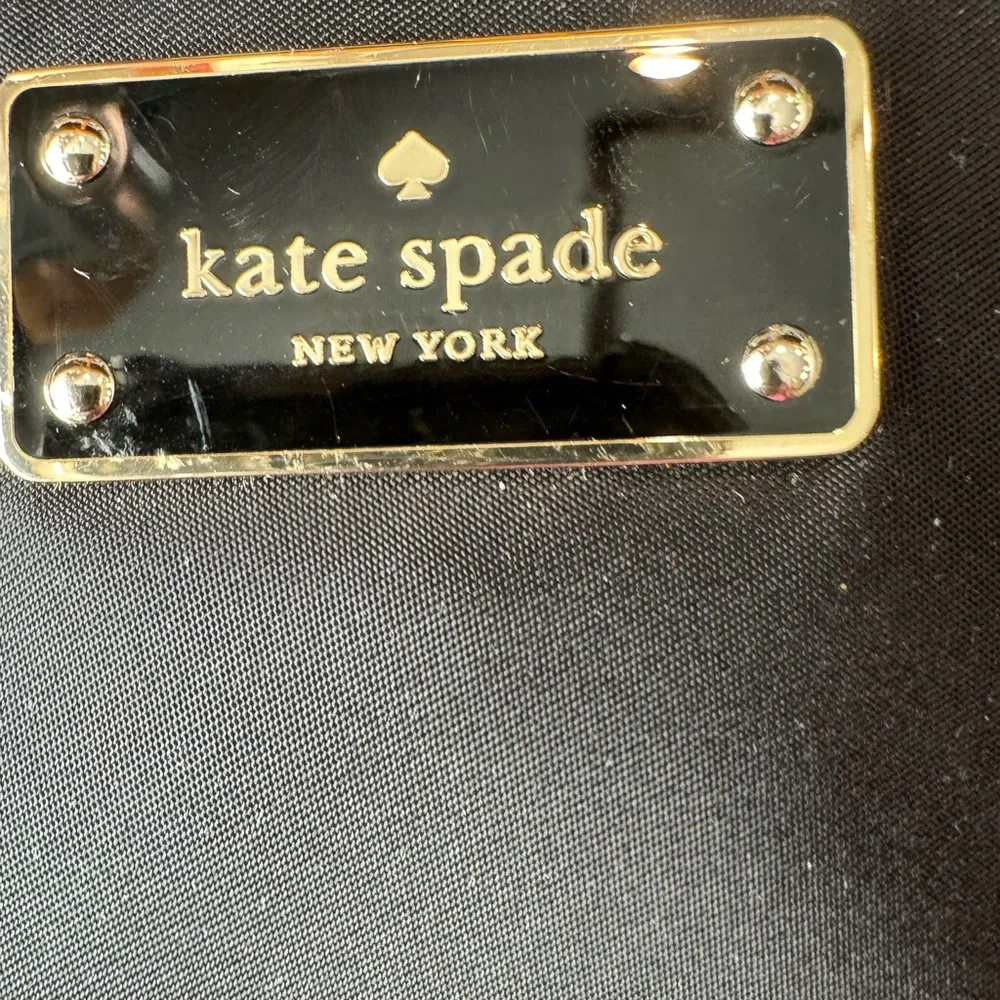 Kate Spade Black Avenue Daveney Nylon Laptop Bag